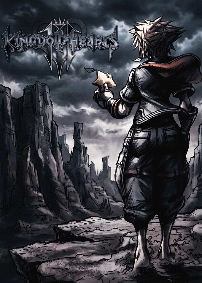 Kingdom Hearts III Sora Art
