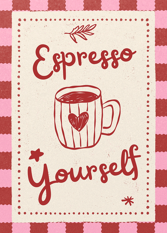 Espresso Yourself Coffee Wall Art