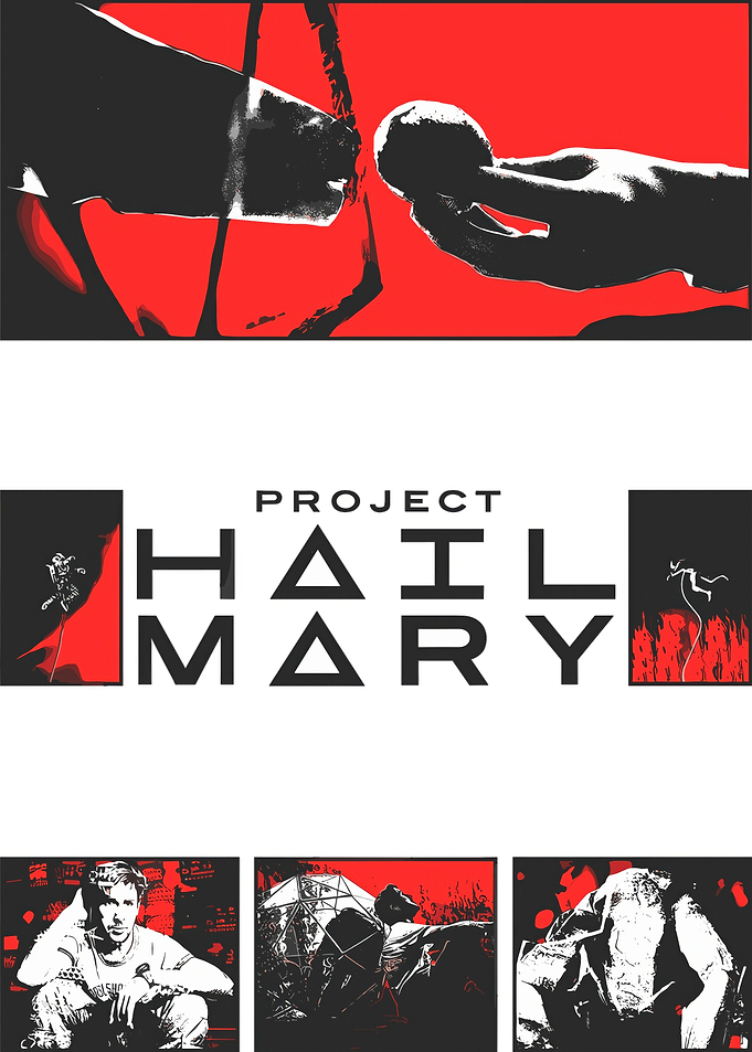 Project Hail Mary Movie Poster Art