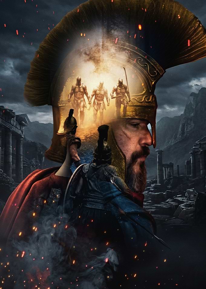 The Odyssey Double Exposure Art