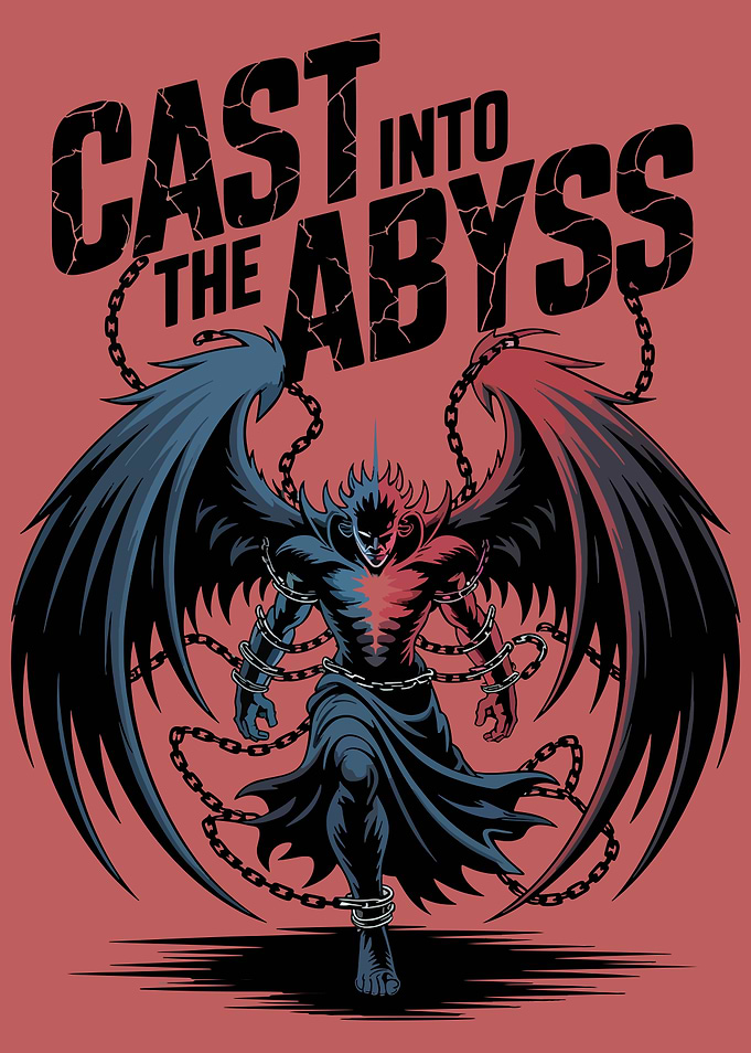 Cast Into The Abyss Demon Illustration