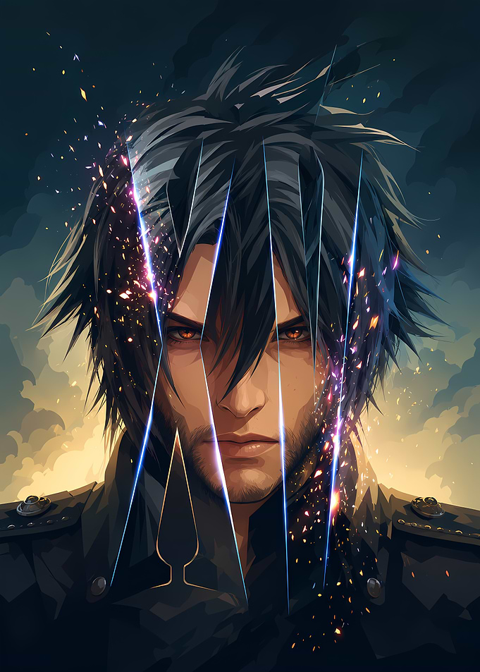 Noctis Lucis Caelum Final Fantasy Portrait