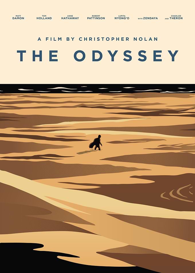 The Odyssey - Sand - Flat Movie Poster