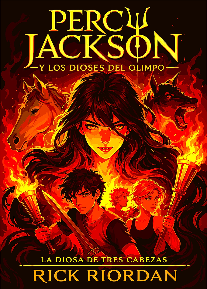 Percy Jackson Book Cover Art