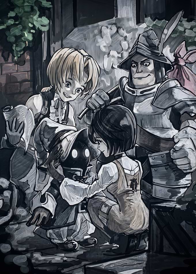 Final Fantasy IX Character Illustration
