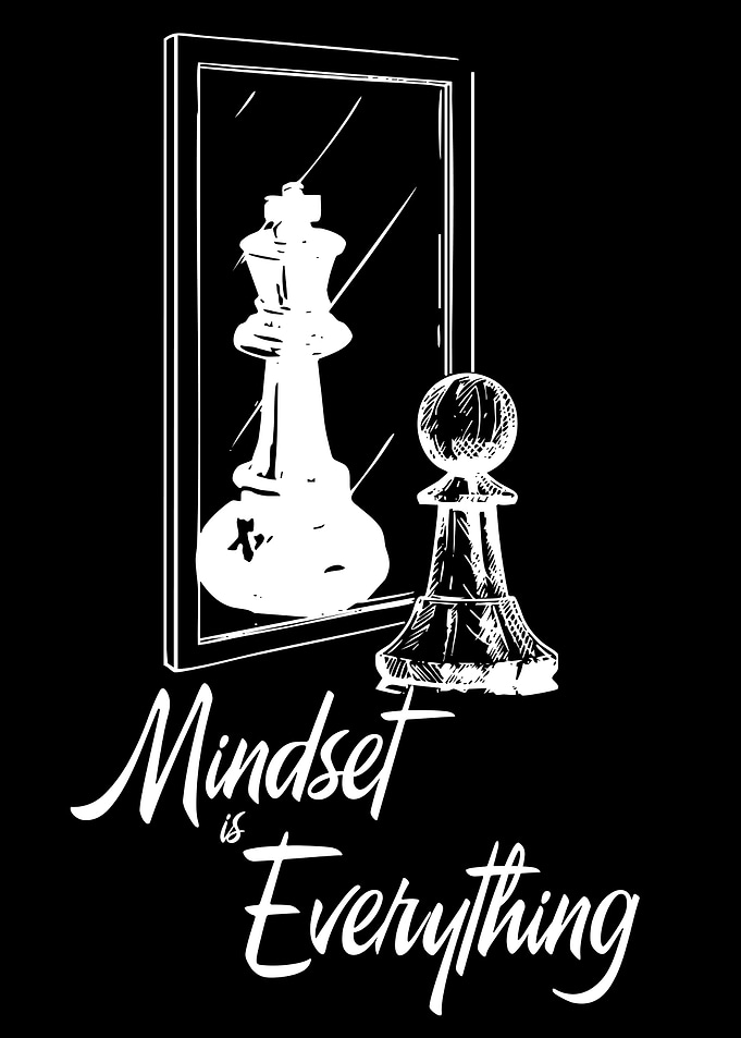 Mindset is Everything Chess Art
