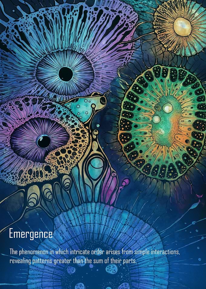 Emergence Abstract Biological Art
