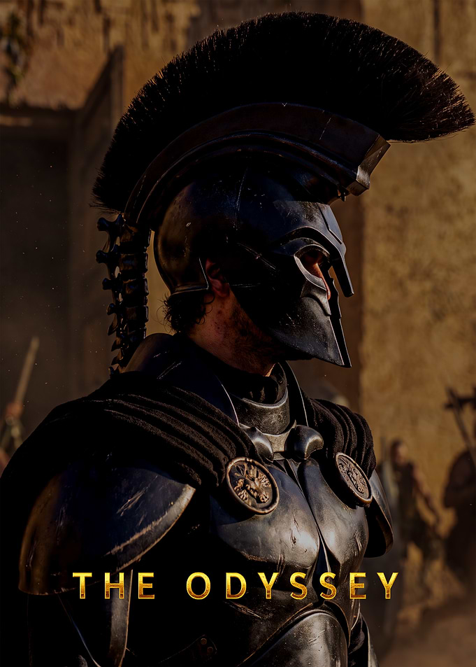 The Odyssey Spartan Warrior Poster