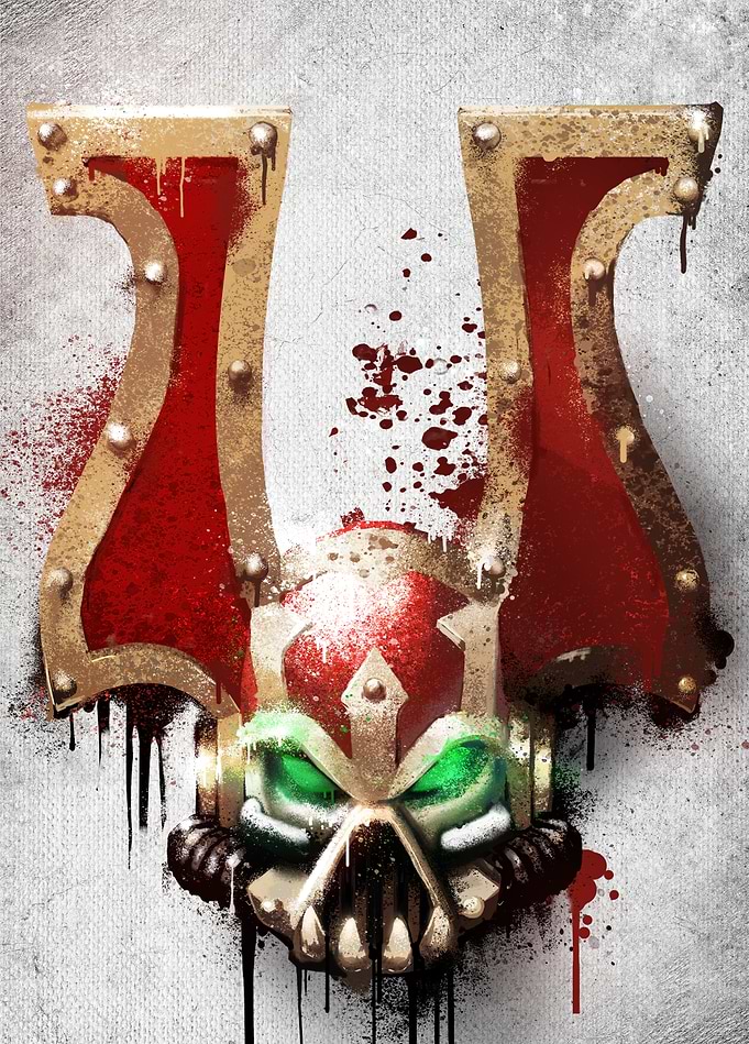 Khorne Berzerker Graffiti