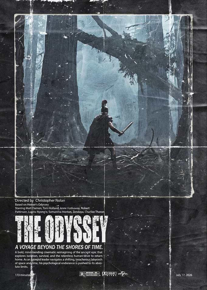 The Odyssey Movie Poster Concept