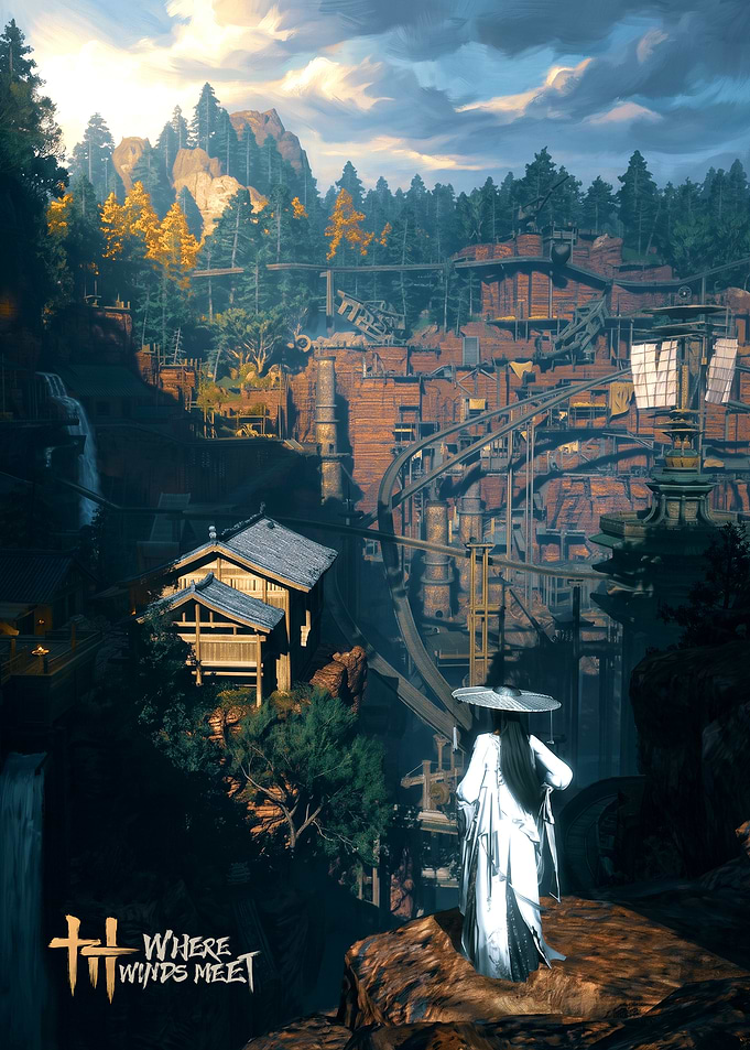 Where Winds Meet Game Landscape