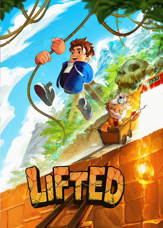Lifted Adventure Game Poster