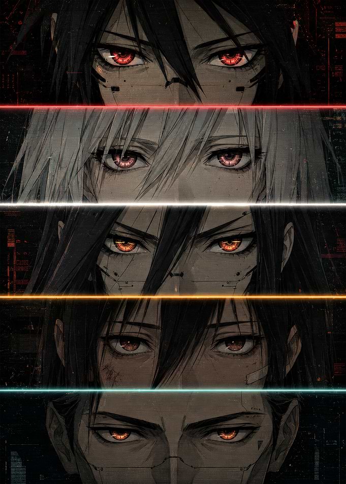 Signalis Game Eyes Collage