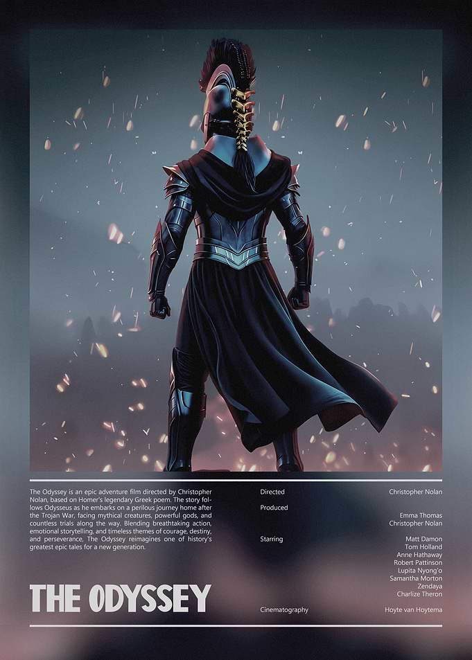 The Odyssey Movie Poster Concept