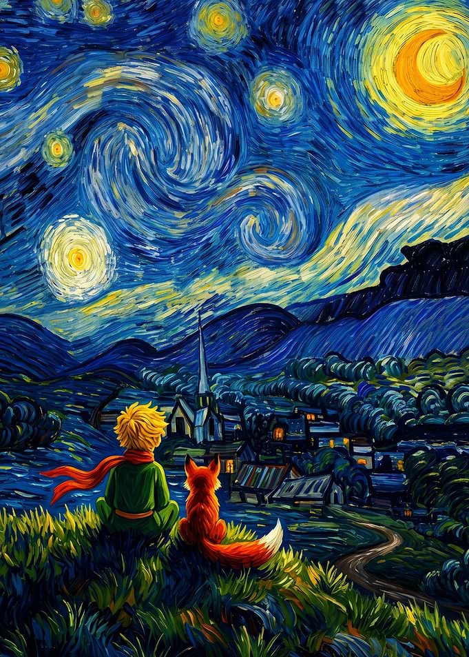The Little Prince Starry Night