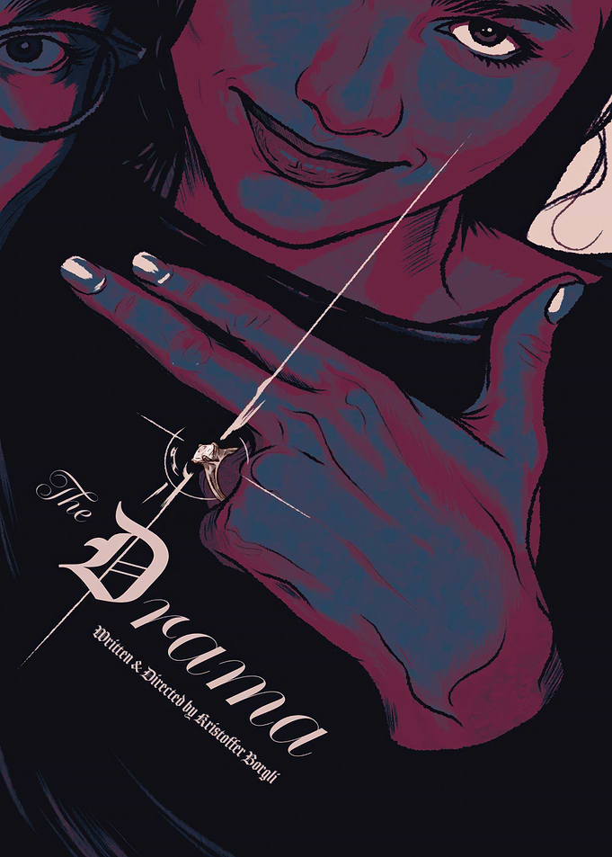 The Drama Movie Poster Illustration