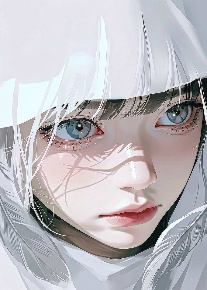 Close-up Portrait of a Girl