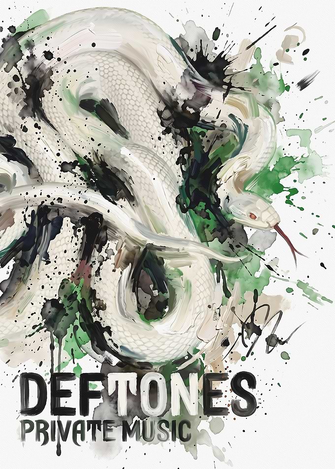 Deftones Private Music Snake Art