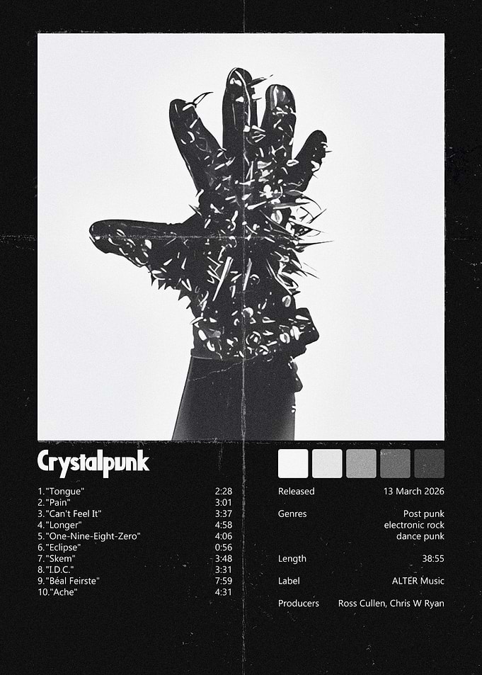 Crystalpunk Album Cover Poster