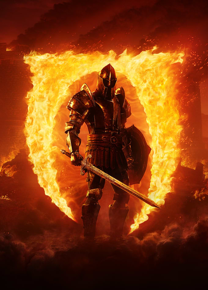 Oblivion - Knight in the Heart of the Flames