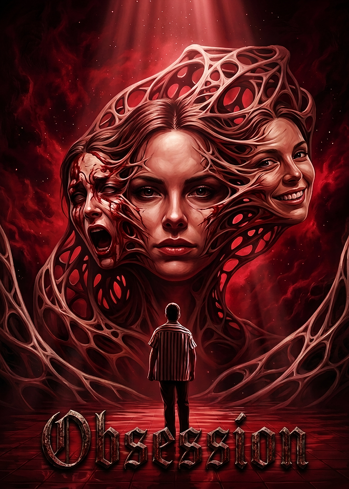 Obsession Surreal Horror Poster