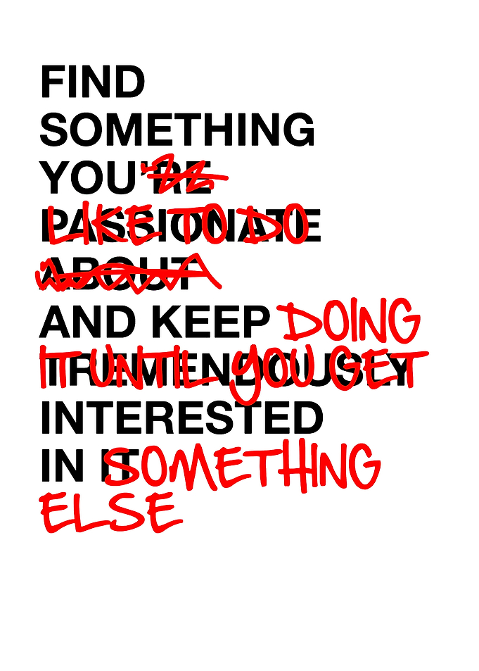 Inspirational Quote Text Art Poster
