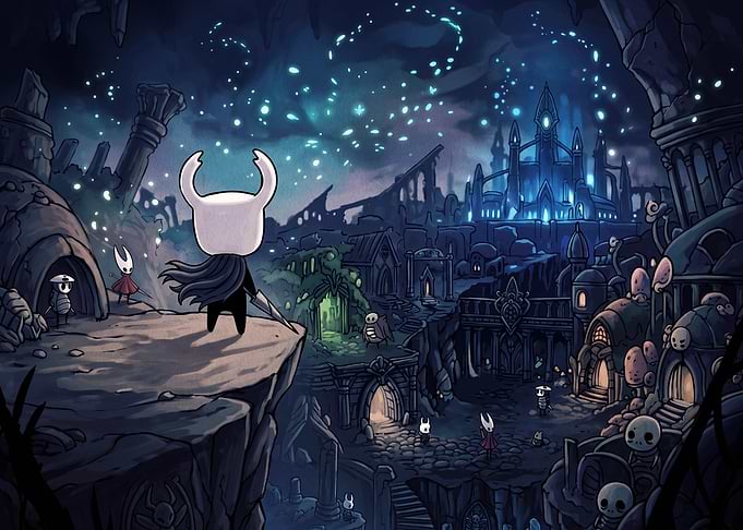 The Knight Overlooking Hallownest
