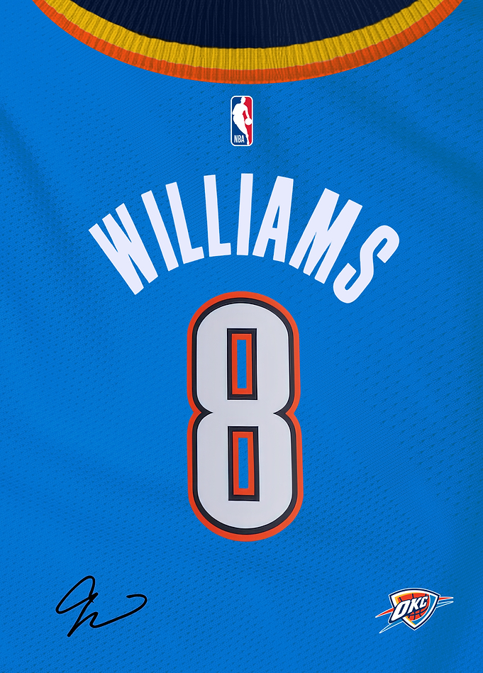 Thunder Signature Jersey- Jalen Williams