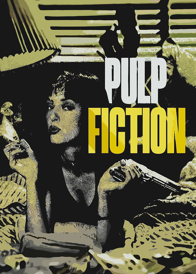 Pulp Fiction Mia Wallace Poster