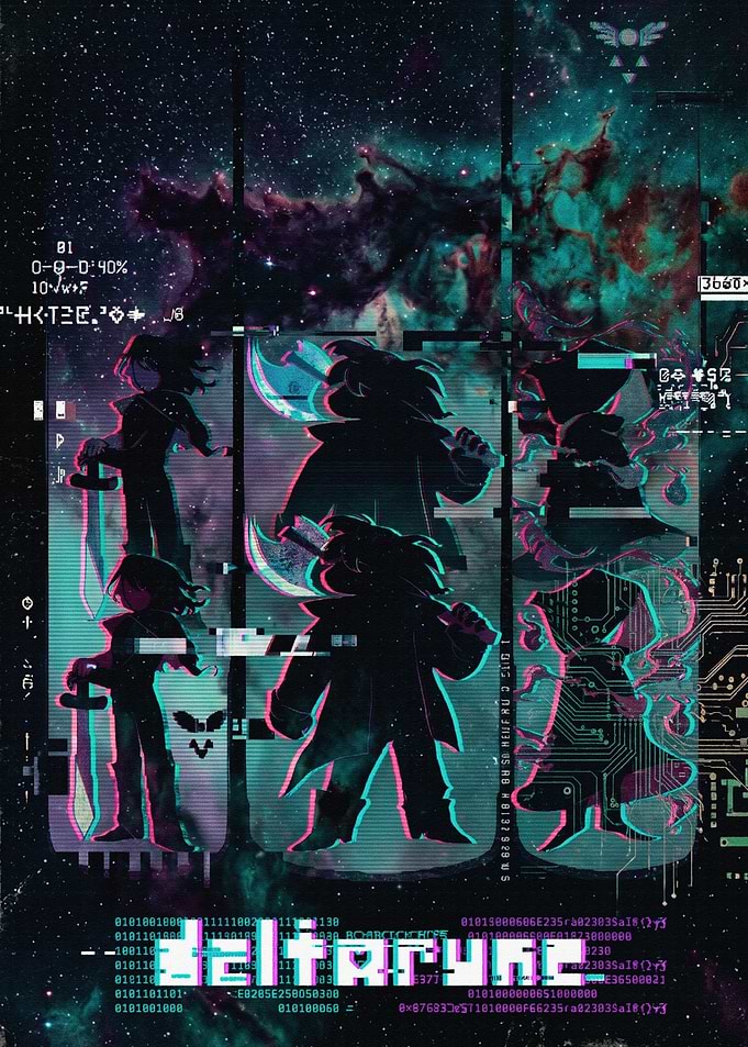 Deltarune Game Poster