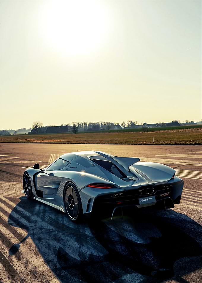Koenigsegg Jesko On The Runway