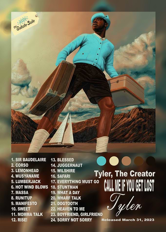 Tyler, The Creator Call Me If You Get Lost Album Cover