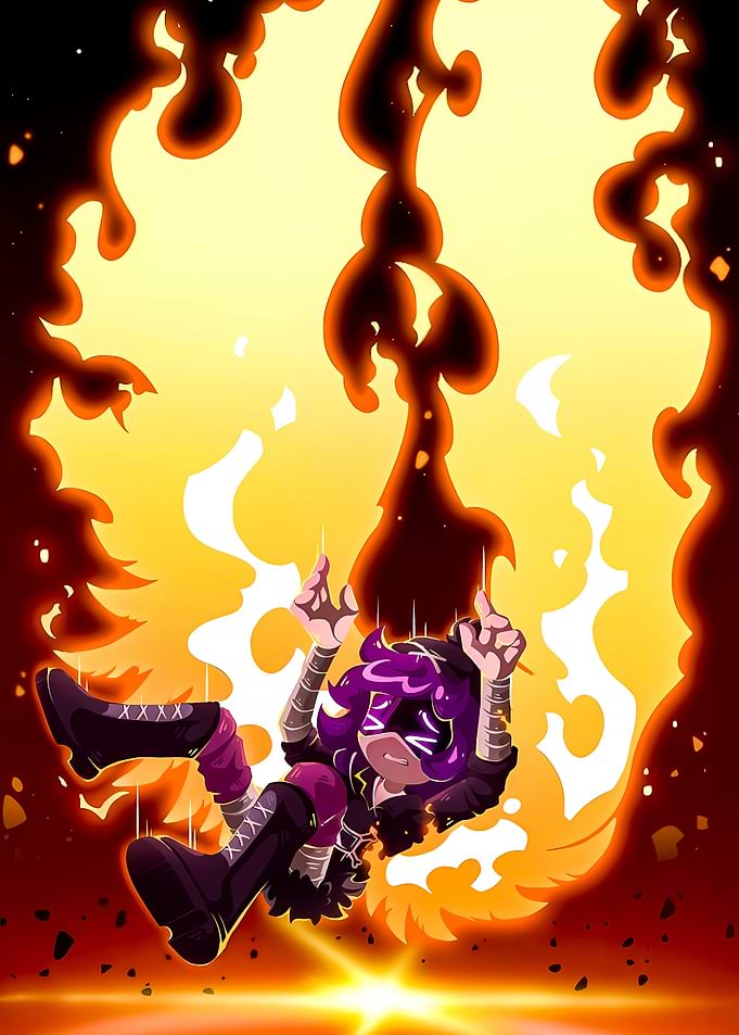 Uzi Doorman Falling Through Fire