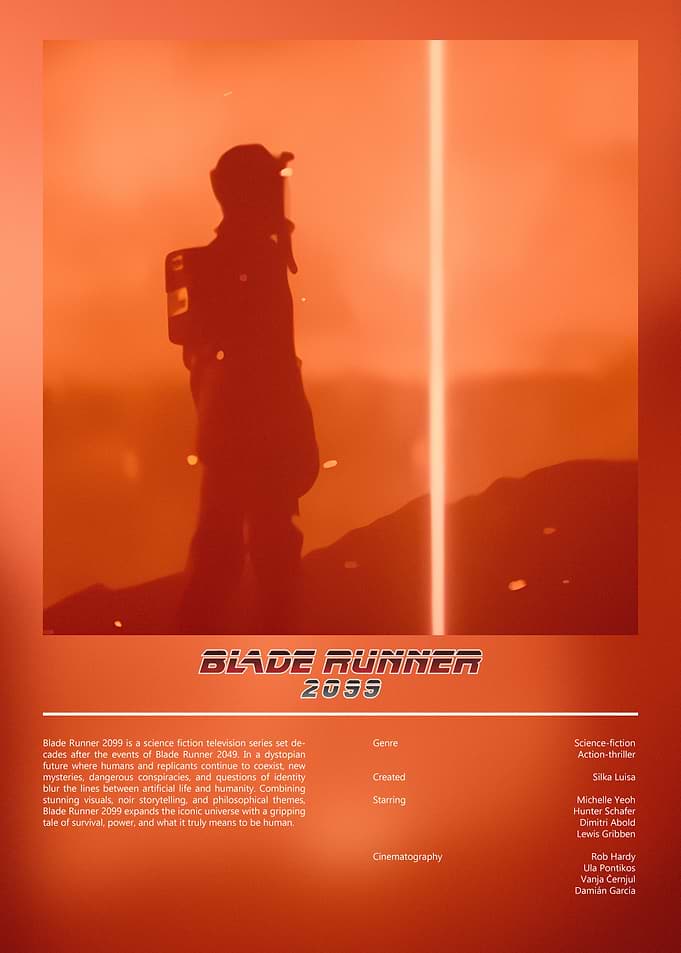 Blade Runner 2099 Minimalist Poster