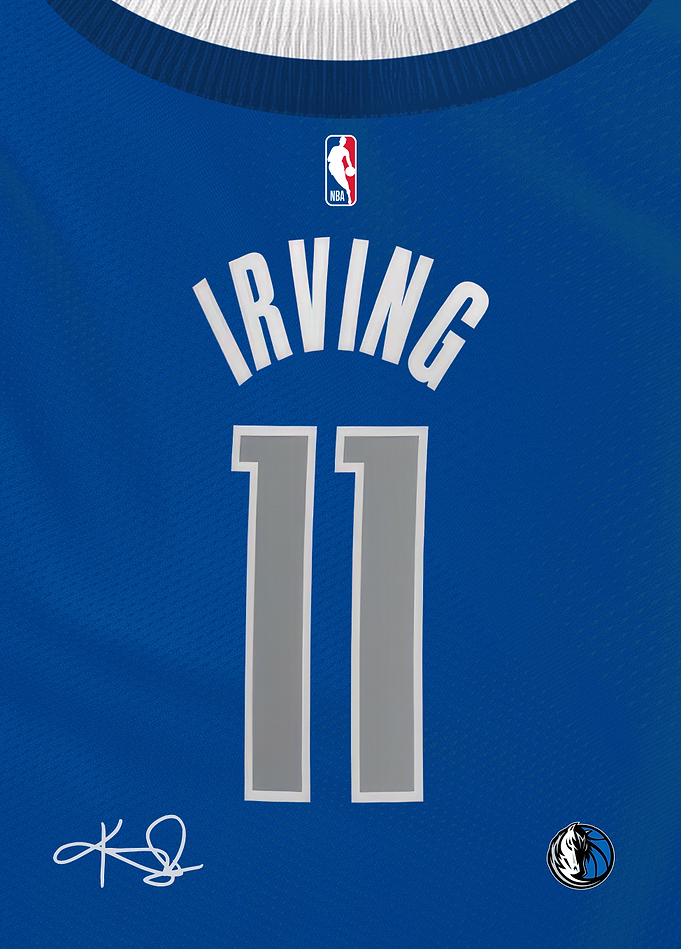 Mavericks Signature Jersey- Kyrie Irving