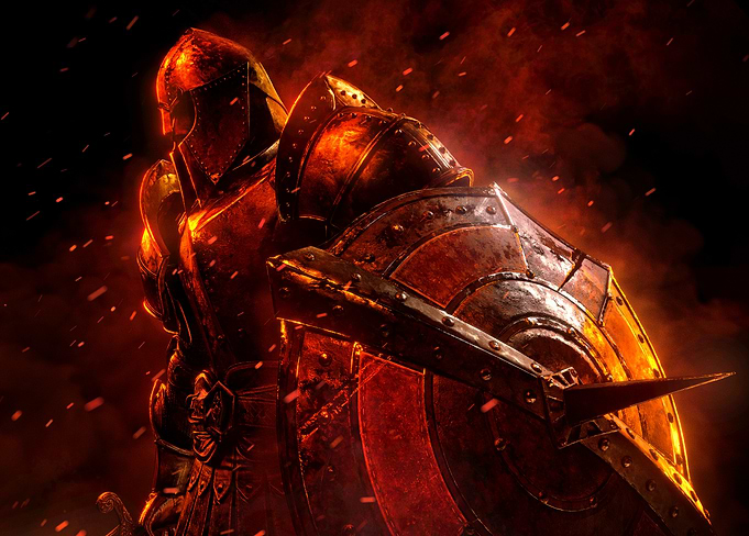 Oblivion - Shield Ablaze in Battle
