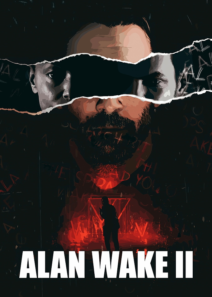 Alan Wake 2 Promotional Poster