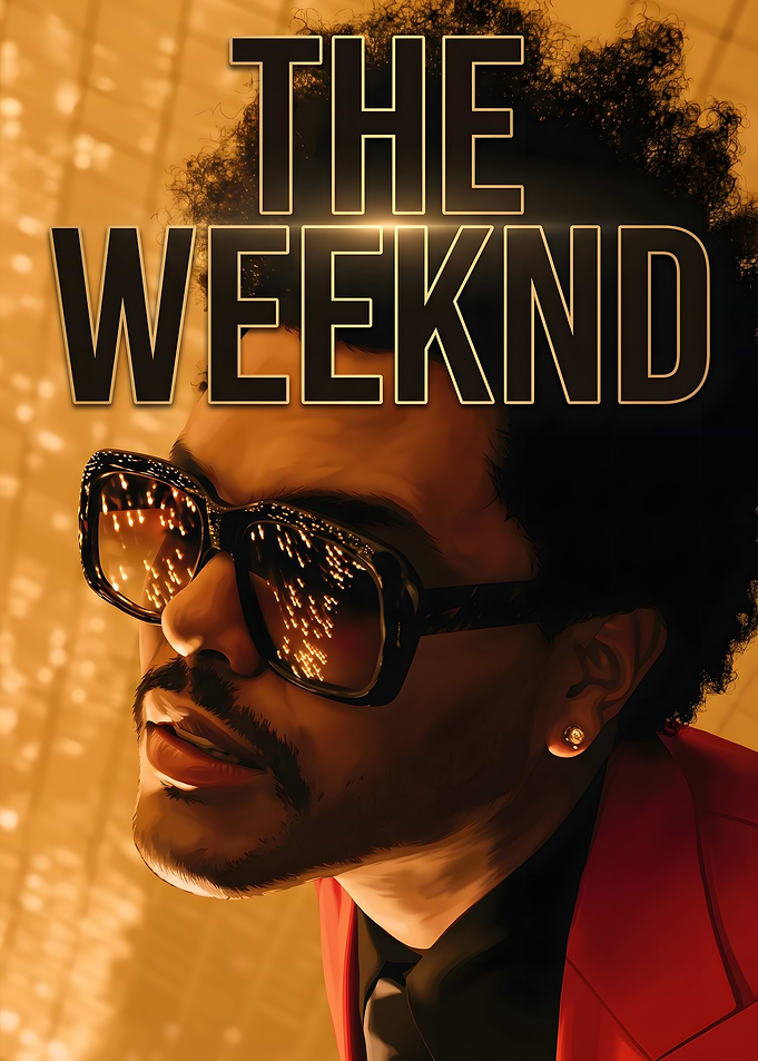 The Weeknd Portrait Poster