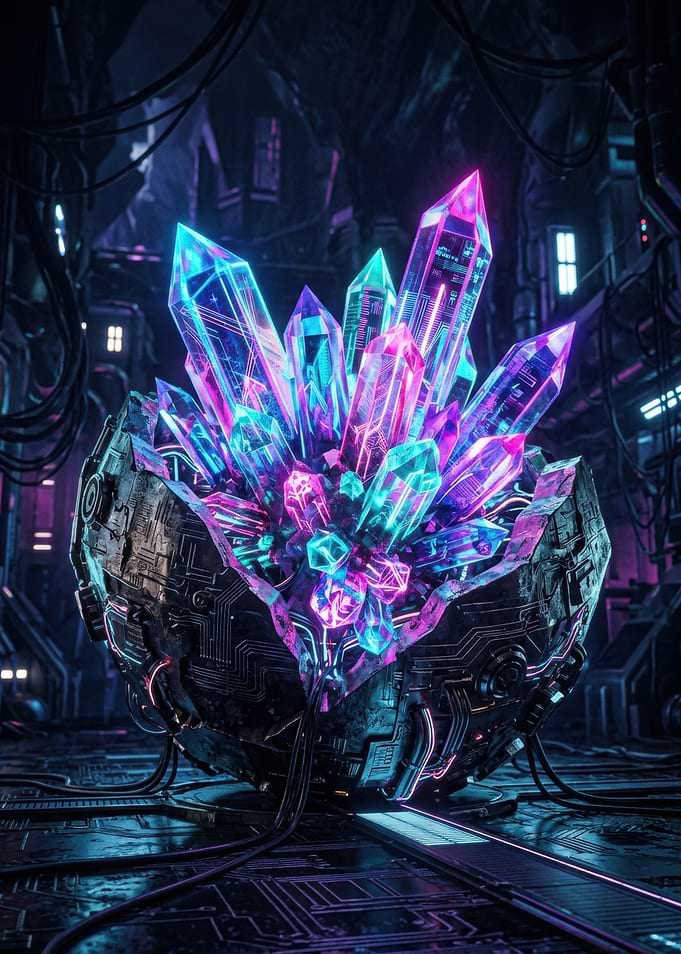 Cybernetic Crystal Energy Core
