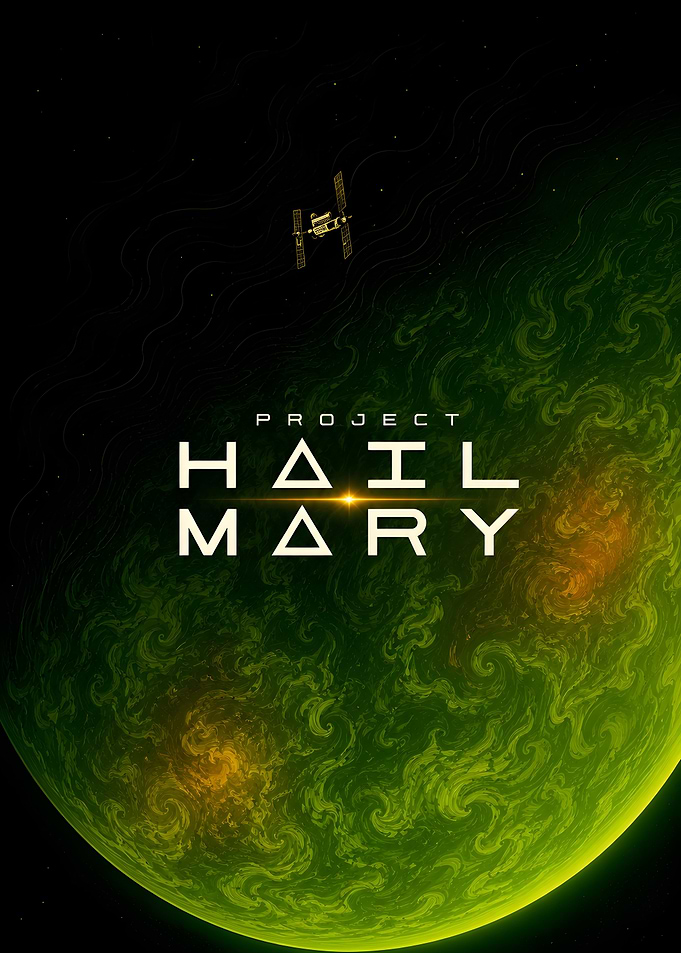 Project Hail Mary Space Poster