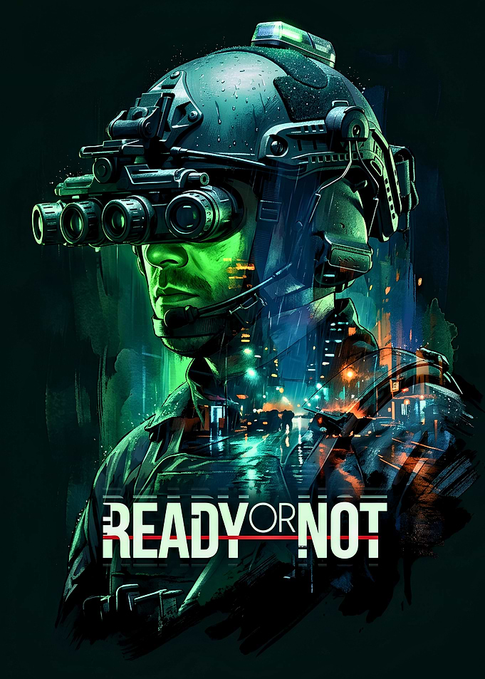 Ready or Not Tactical Game Poster