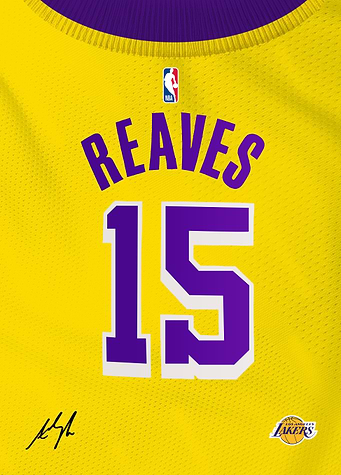 Lakers Signature Jersey- Austin Reaves