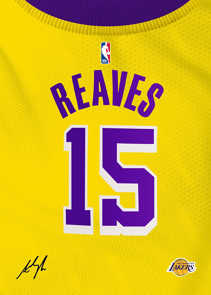 Lakers Signature Jersey- Austin Reaves