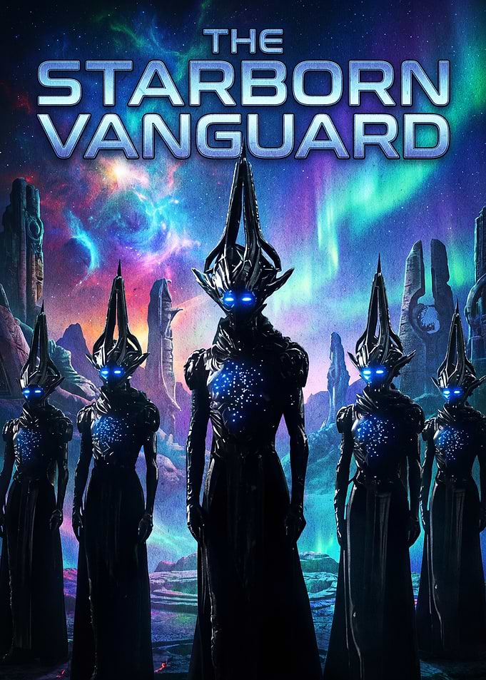 The Starborn Vanguard Sci-Fi Poster