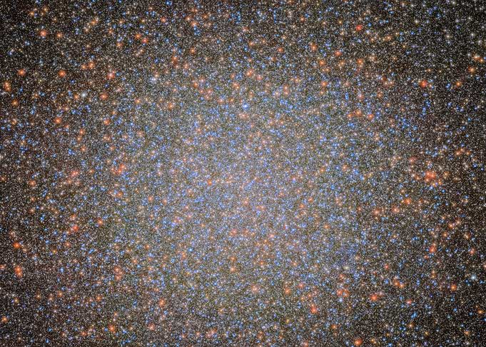 Dense Globular Star Cluster