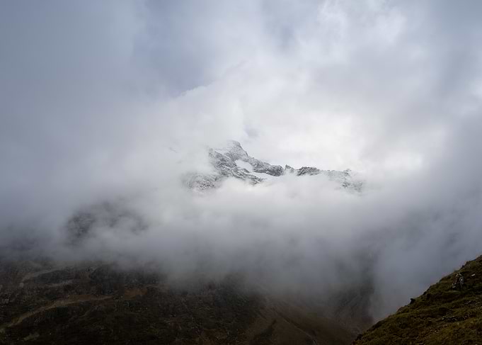Mighty peak of Switzerland