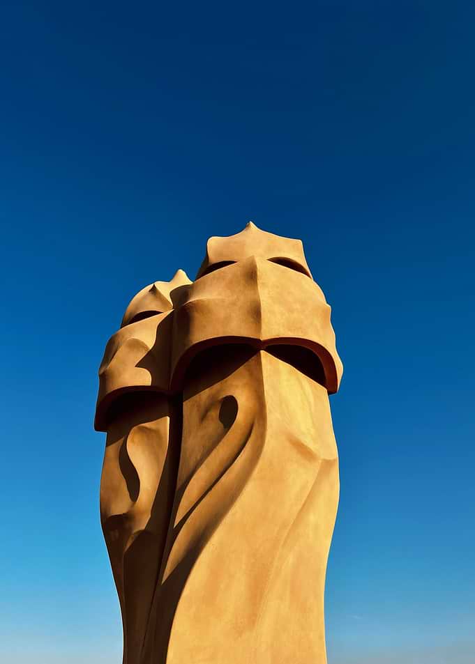 Gaudi Chimneys at Casa Mila