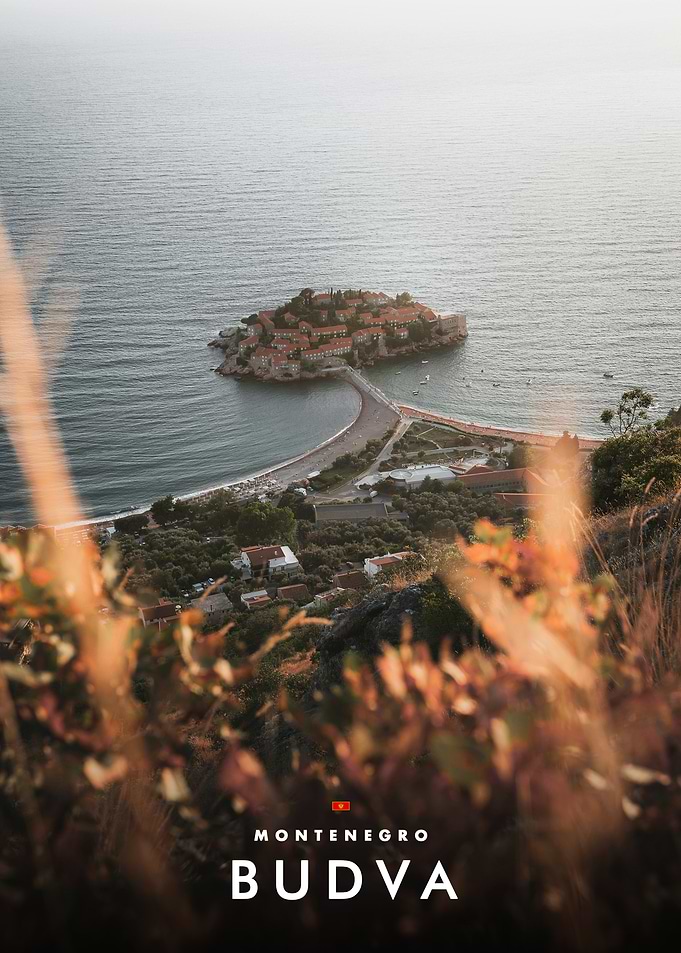 Sveti Stefan Island in Budva Montenegro