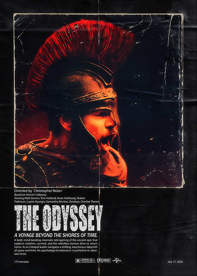 The Odyssey Christopher Nolan Movie Poster