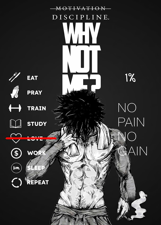 Motivational Anime Poster